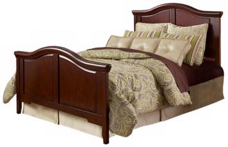 Nelson Bed Cherry Finish King P8453