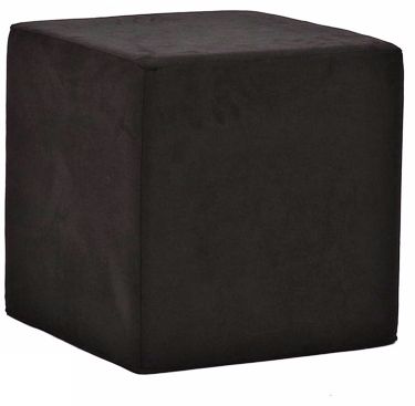 Howard Elliott Ebony No-Tip Block Ottoman