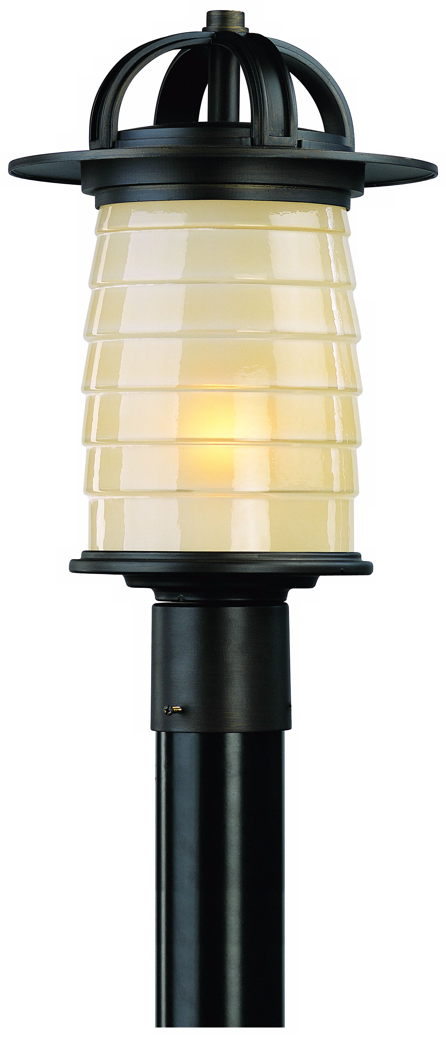 Tiburon Collection Bronze 16 3/4" High Outdoor Post Light