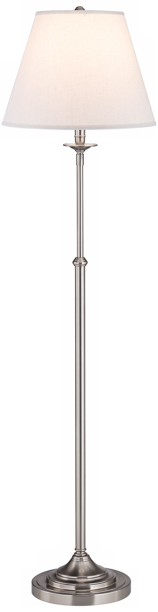 Robert Abbey Kinetic Adjustable Brushed Chrome Floor Lamp