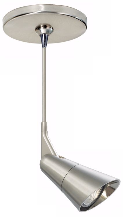 Scania Metal 6" Satin Nickel Tech Lighting Mini Pendant
