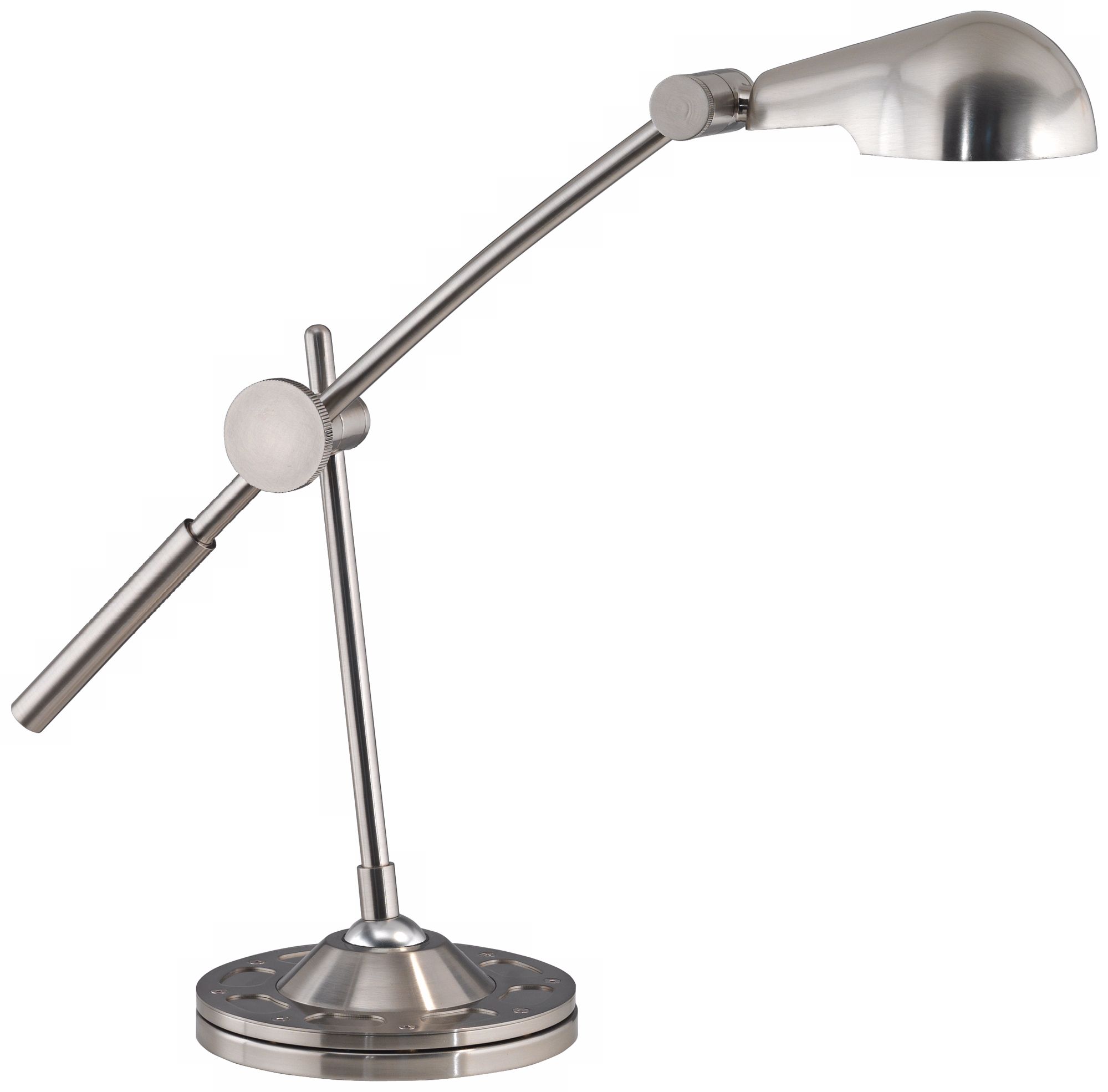 Rico Espinet Monk Satin Nickel Accent Task Lamp