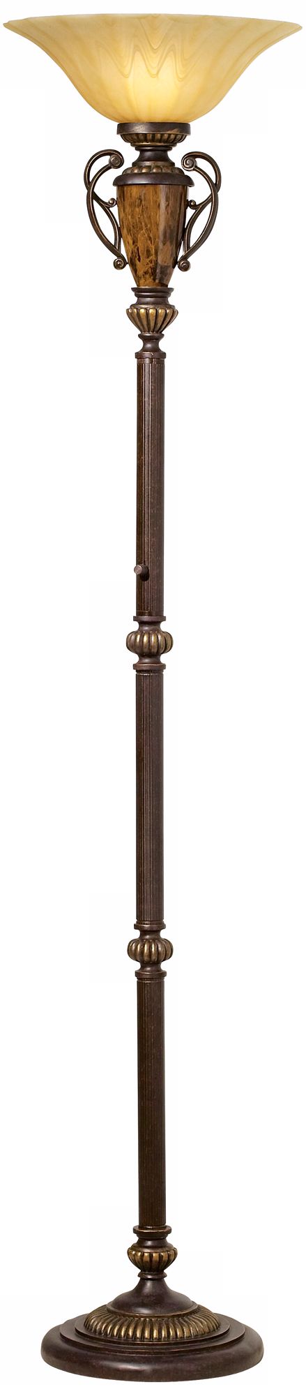 Opulent Grace Torchiere Floor Lamp