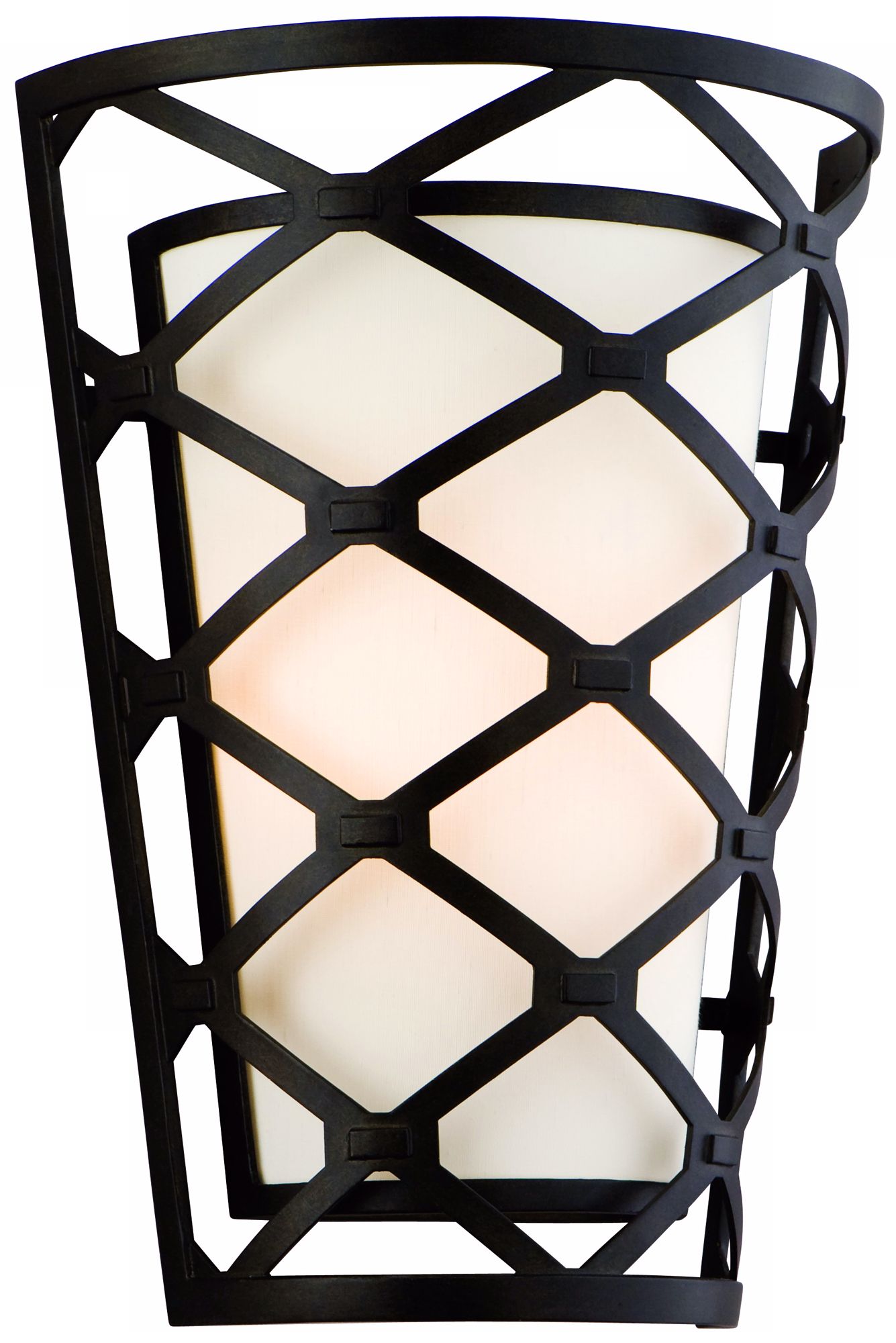 Helix Modern Bronze 13 3/4" High Wall Sconce
