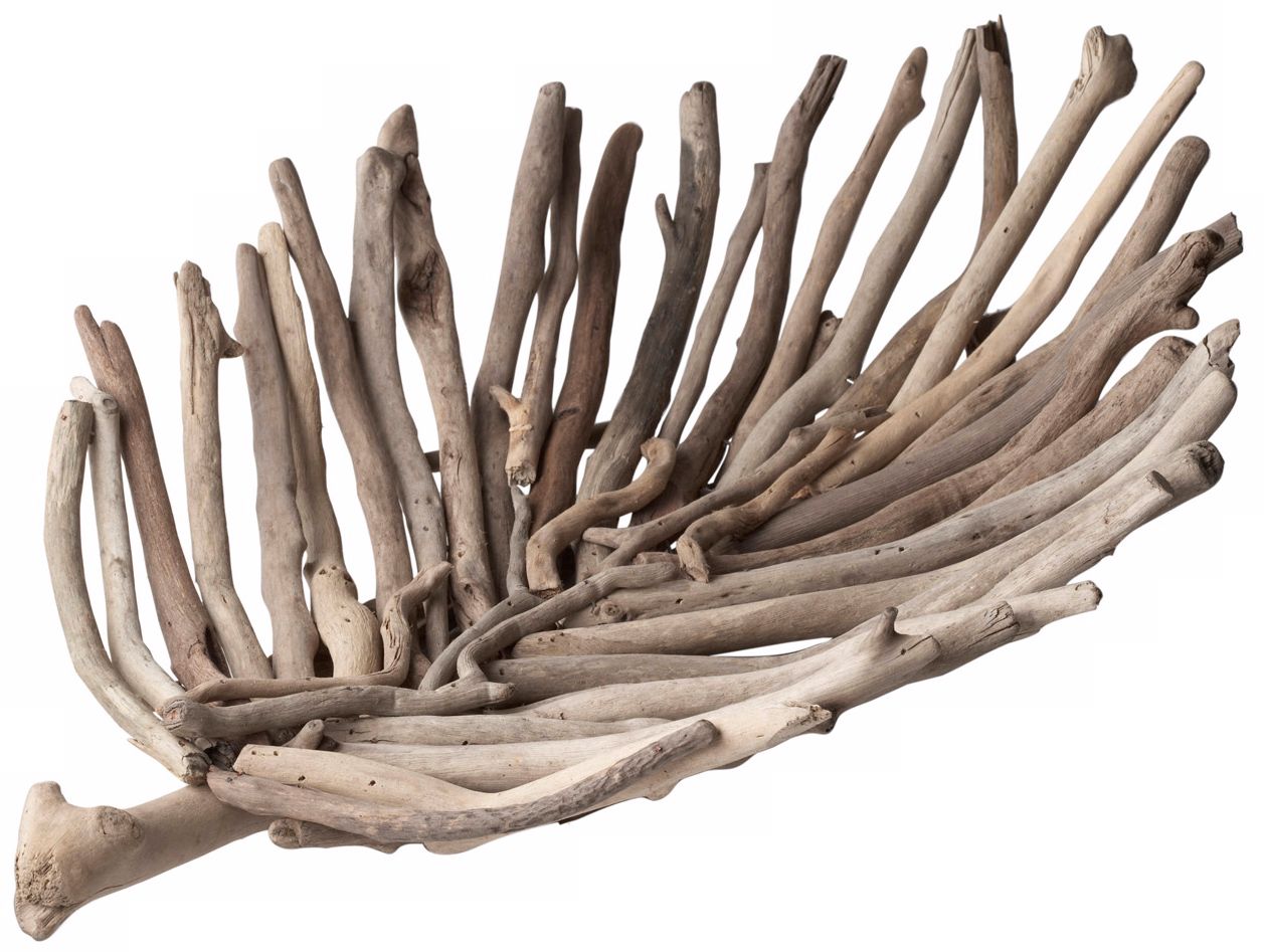 Natural Driftwood Leaf Tray Large