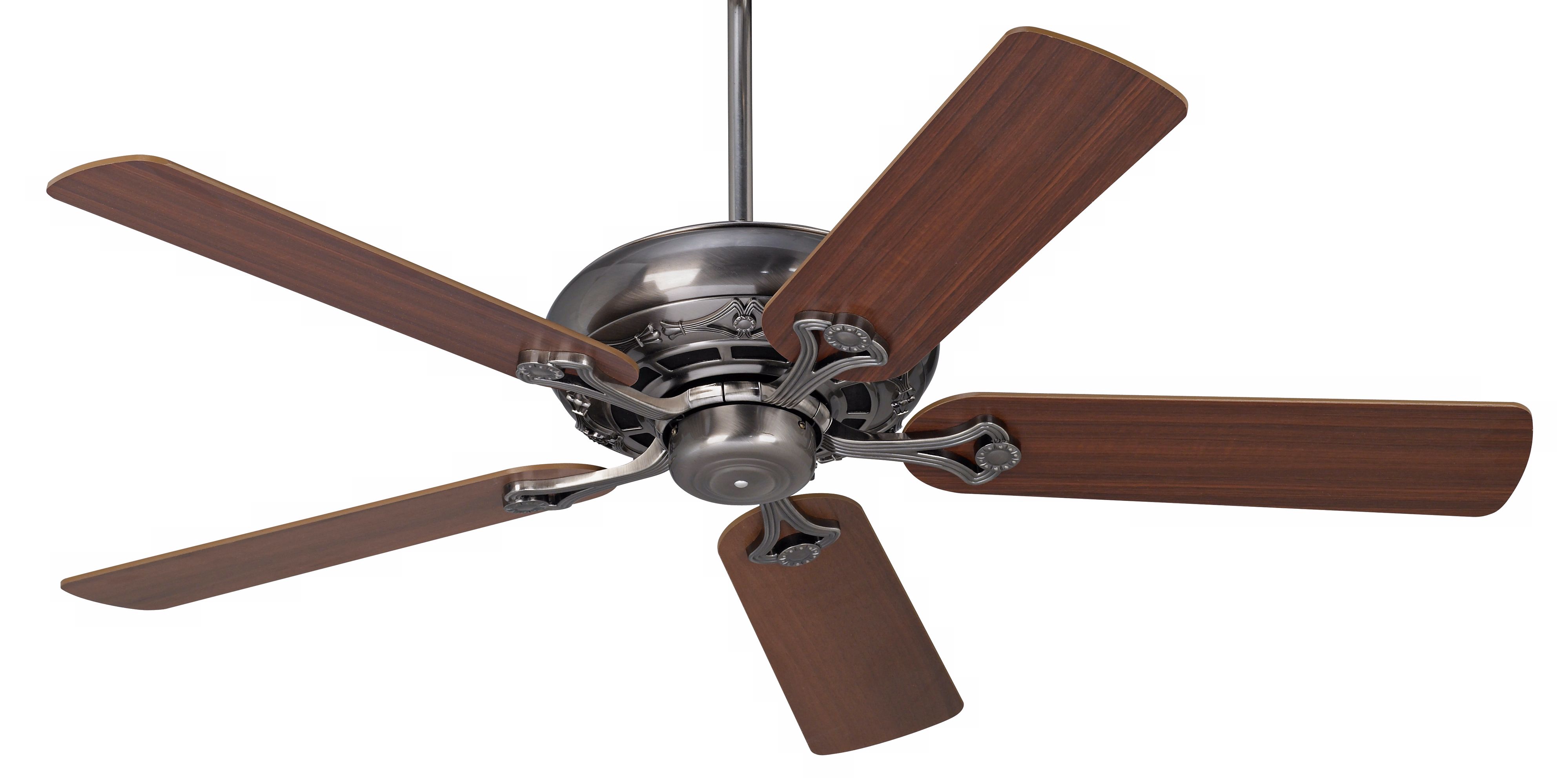 52" Casa Vieja® Trilogy™ Pewter Ceiling Fan
