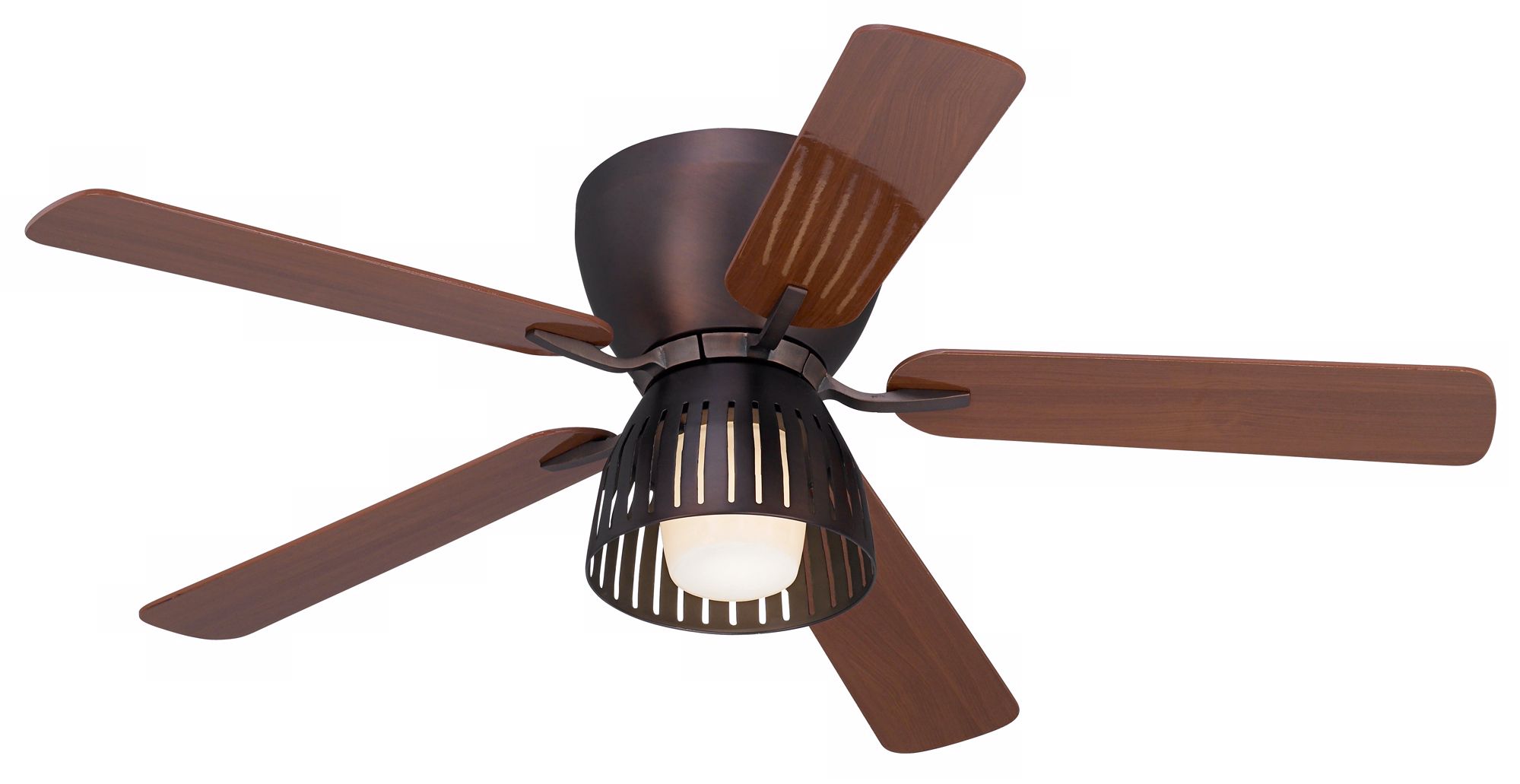 52" Overture Oil-Brushed Bronze Hugger Ceiling Fan