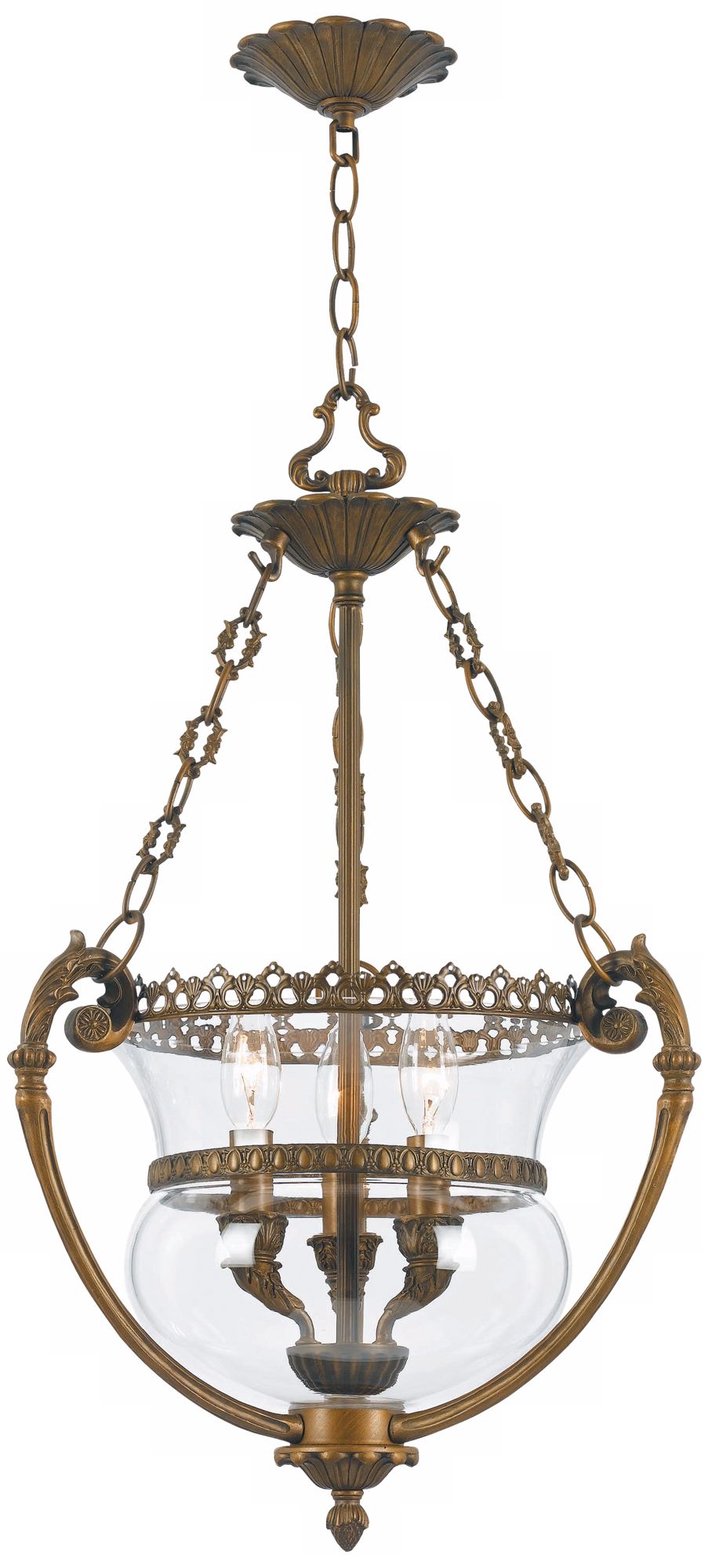 Crystorama Camden Hill 16" Wide Entry Pendant Light