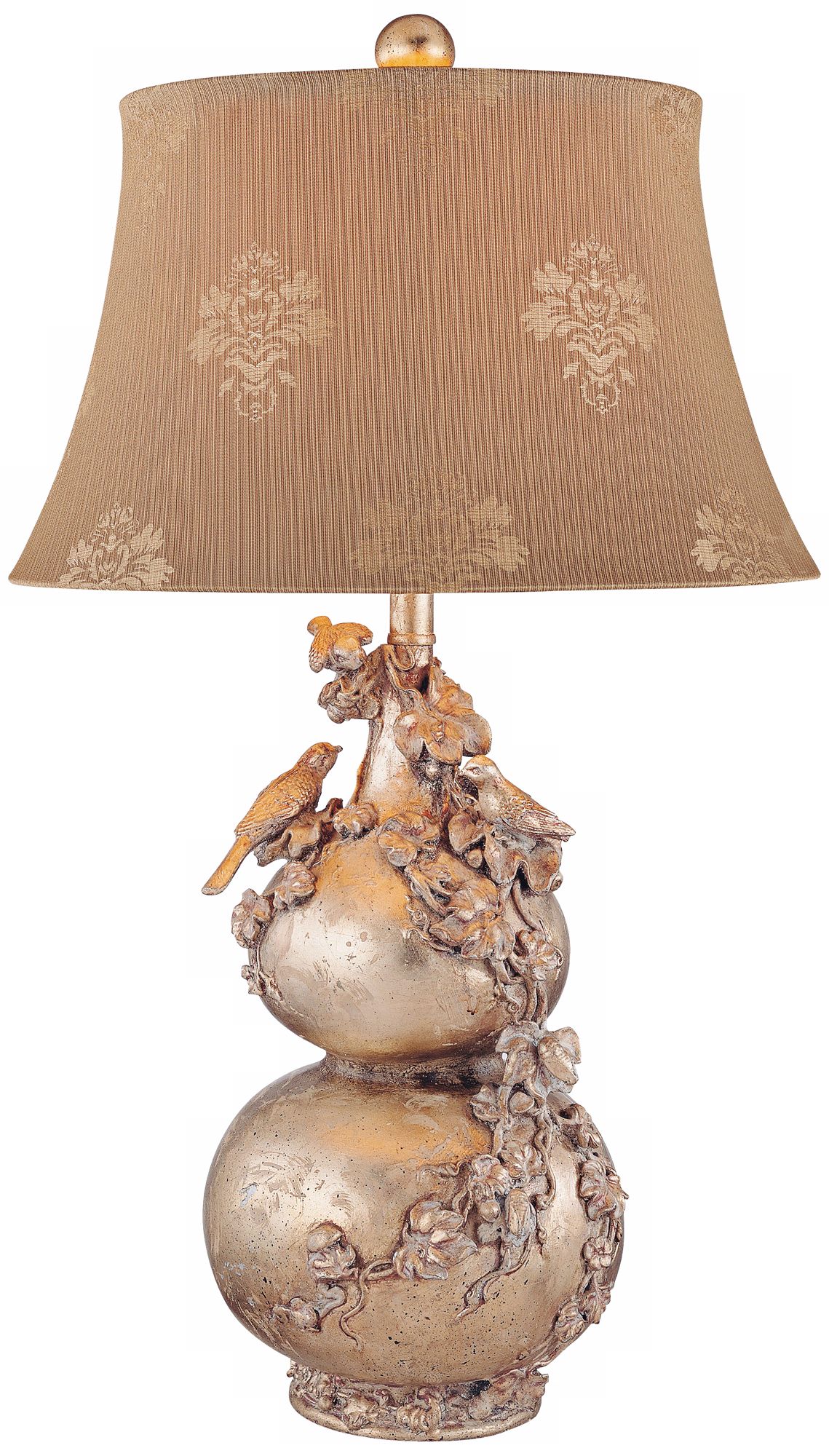 Jessica McClintock Romance Birds Nest Embroidery Table Lamp