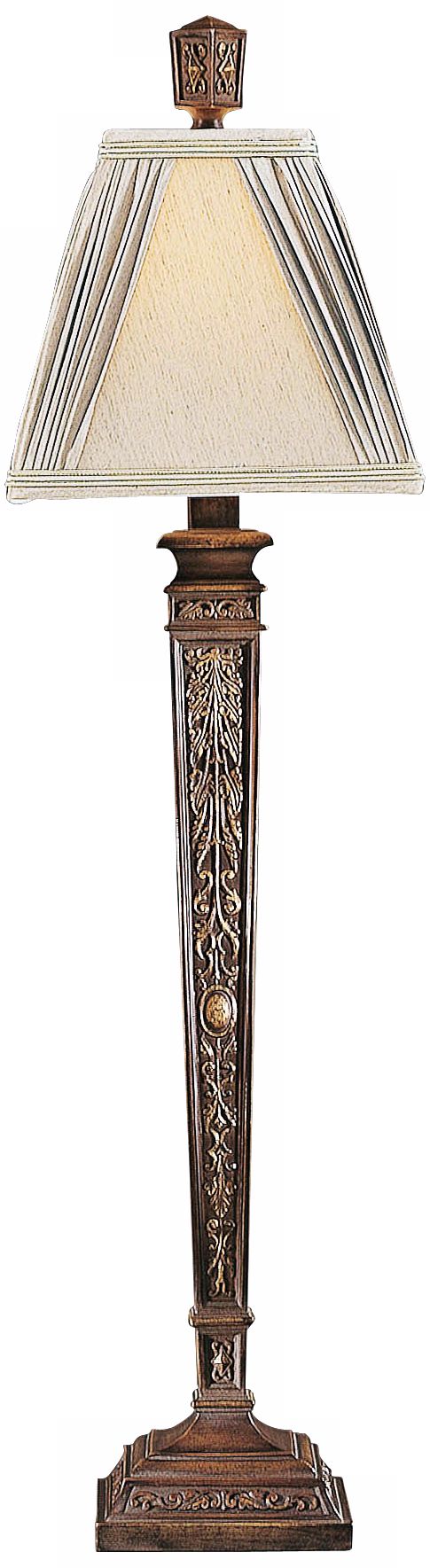 Ambience Relic Gold and Bronze Console Table Lamp