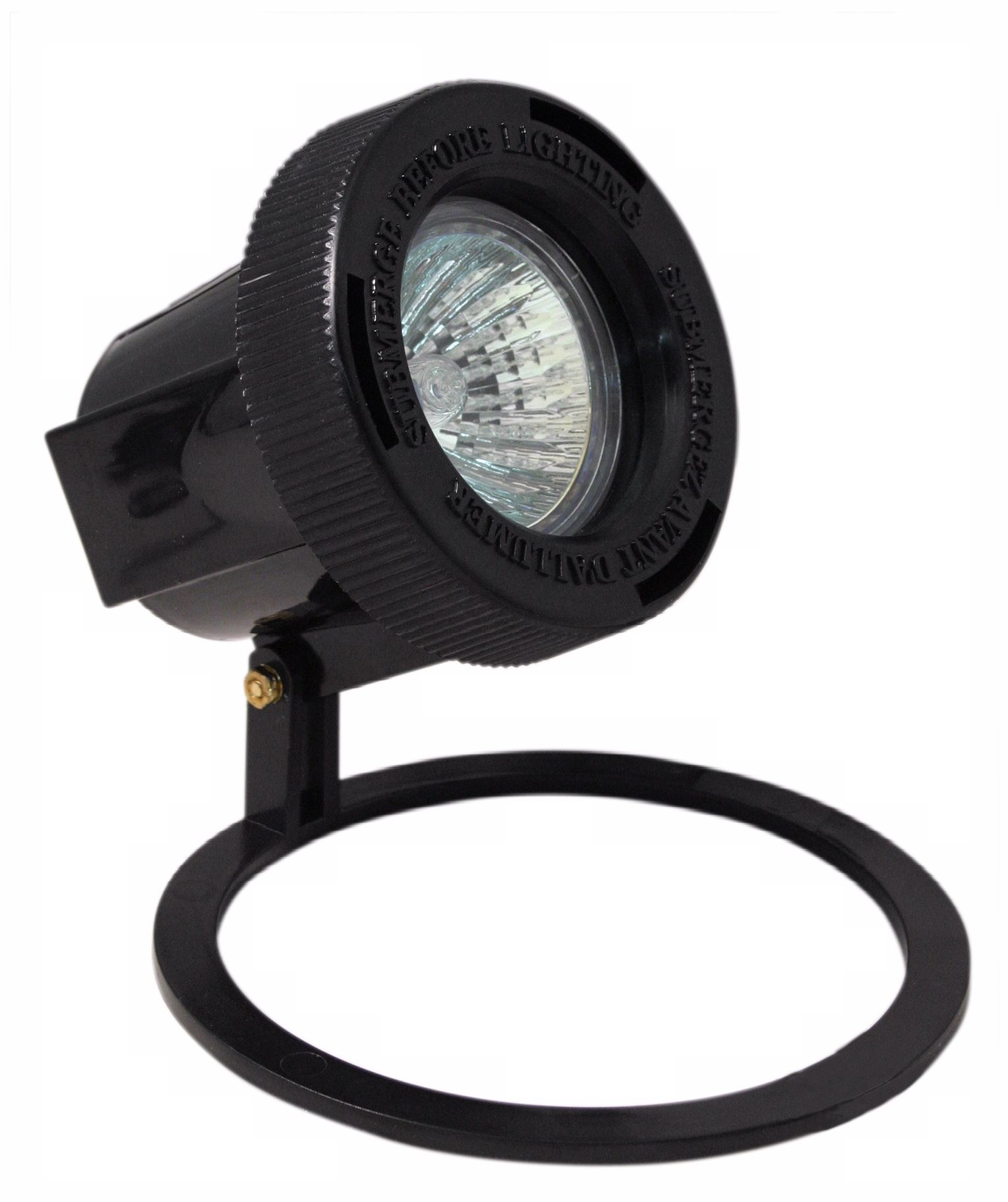 Black Finish Submersible Outdoor Well Light