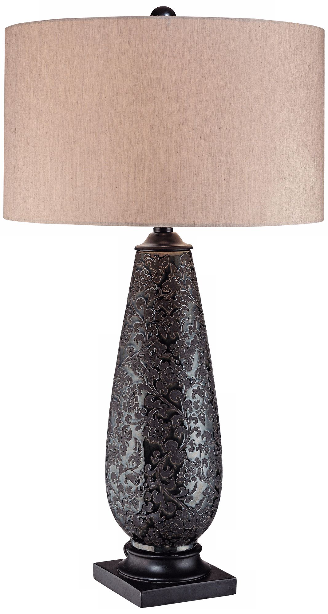 Ambience Collection Bronze Lace Table Lamp