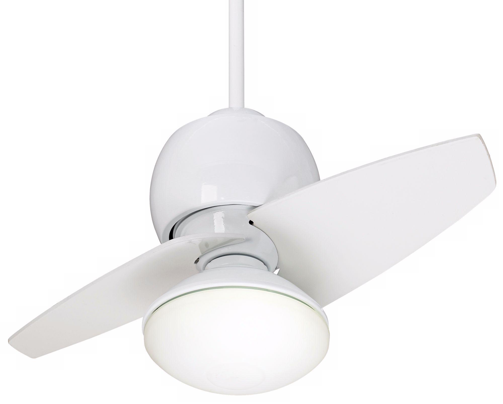 30 Entity White Damp Rated Opal Glass Light Kit Ceiling Fan R0169 R0211