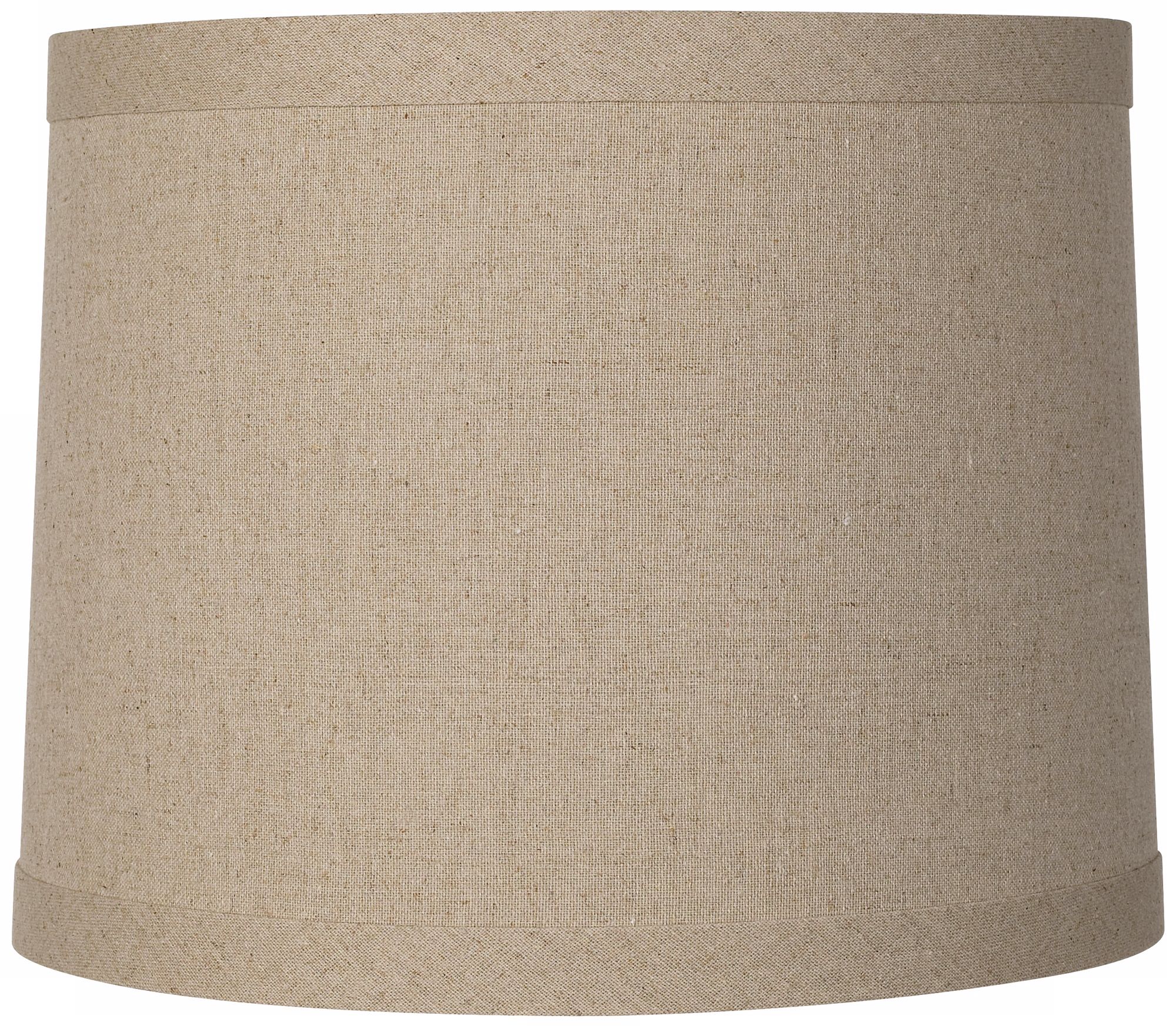Linen Hardback Drum Lamp Shade 13x14x11" (Spider)
