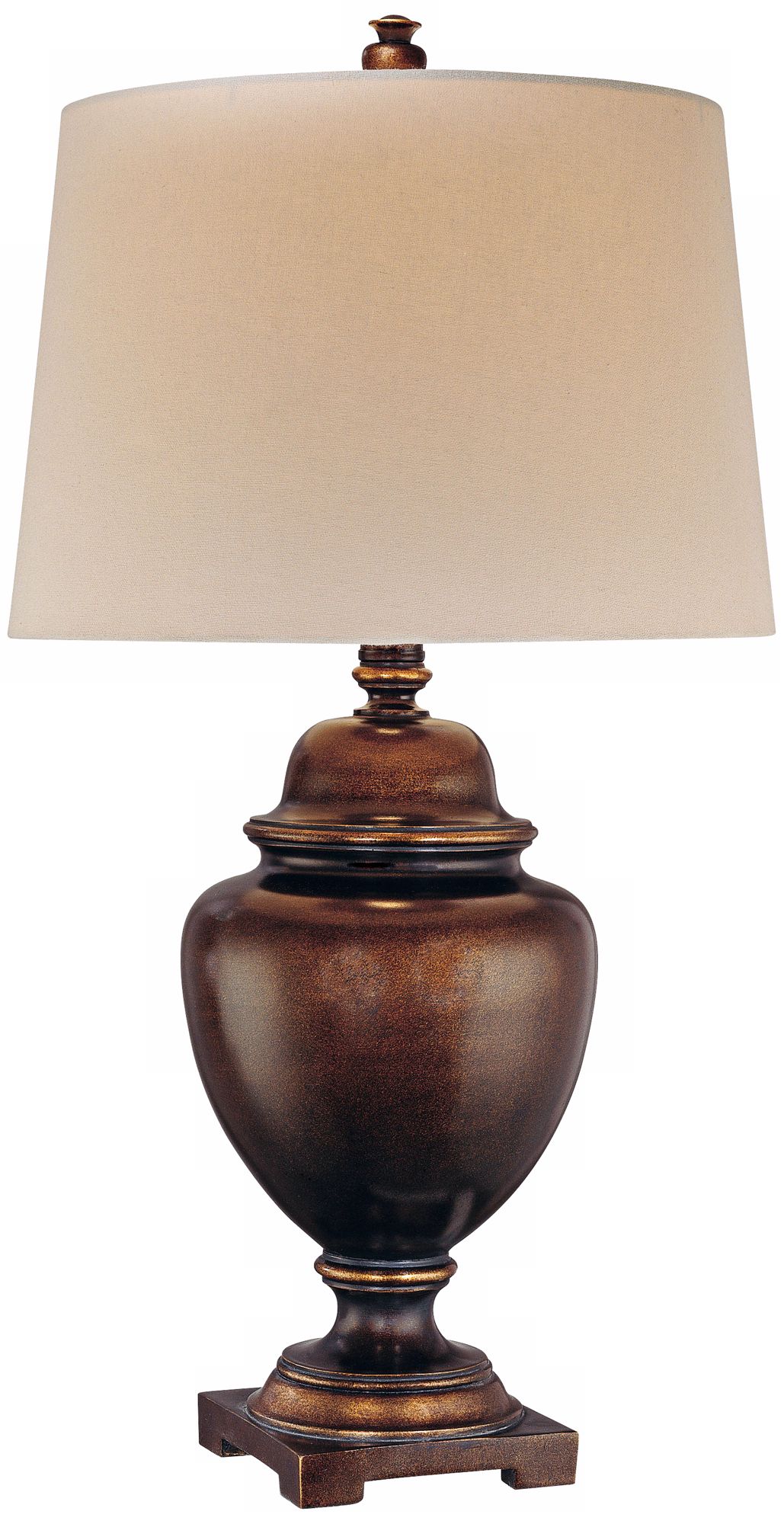 Ambience Collection Brown Bronze UrnTable Lamp