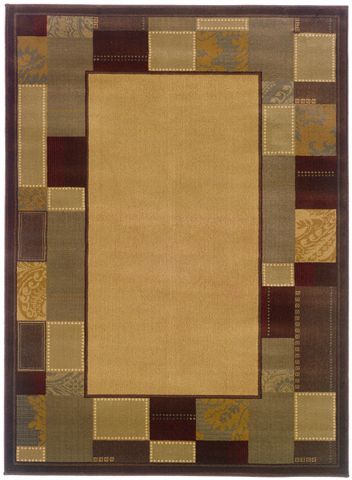 Riverwoods Collection Geometric Area Rug