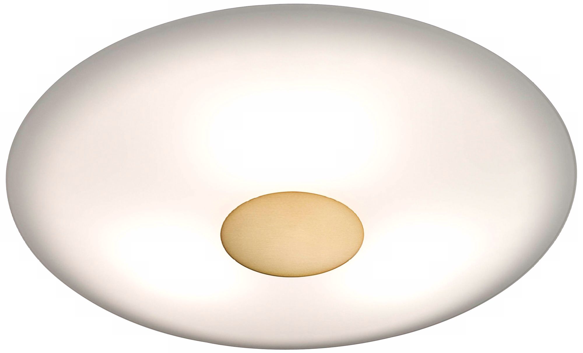 Holtkoetter Opalika 12 1/2" Wide Antique Brass Ceiling Light