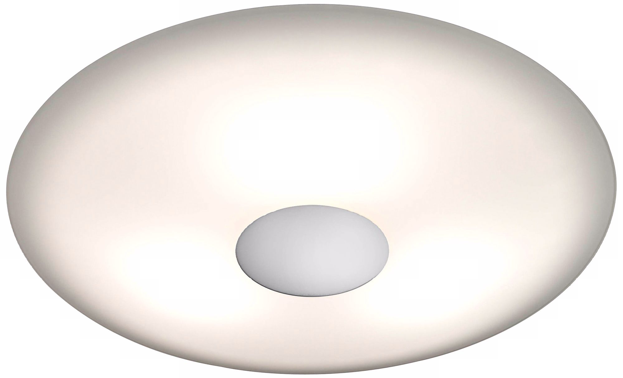Holtkoetter Opalika 12 1/2" Wide Nickel Ceiling Light