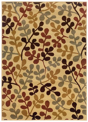 Riverwoods Collection Twigs Area Rug