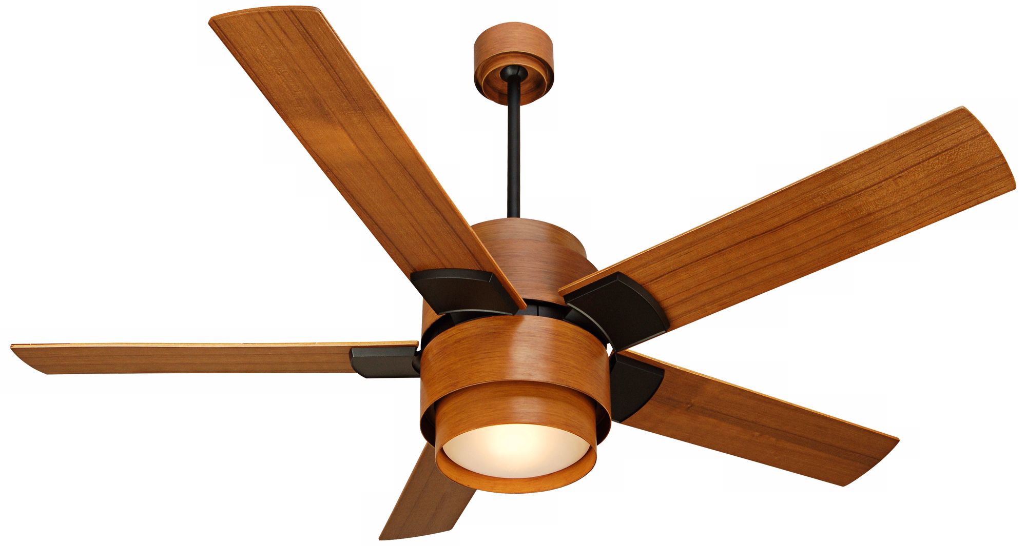 56" Craftmade Silo Teak Ceiling Fan