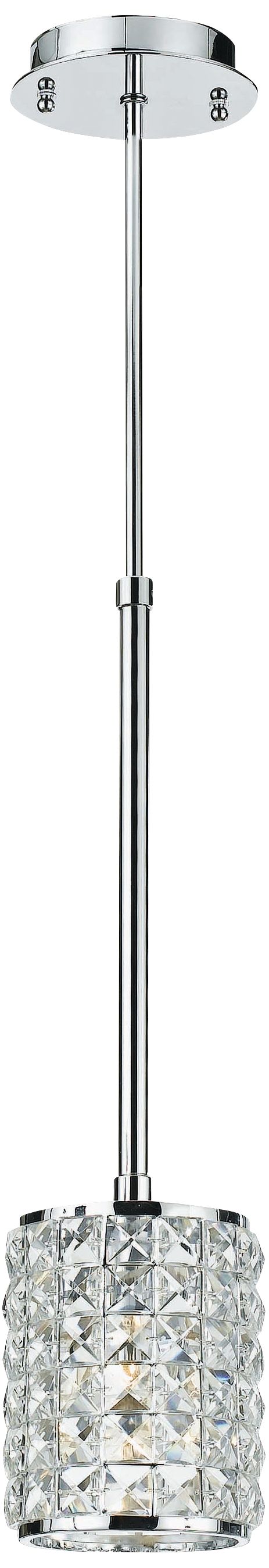 Crystorama Chelsea Collection 4 1/2" Wide Pendant Light