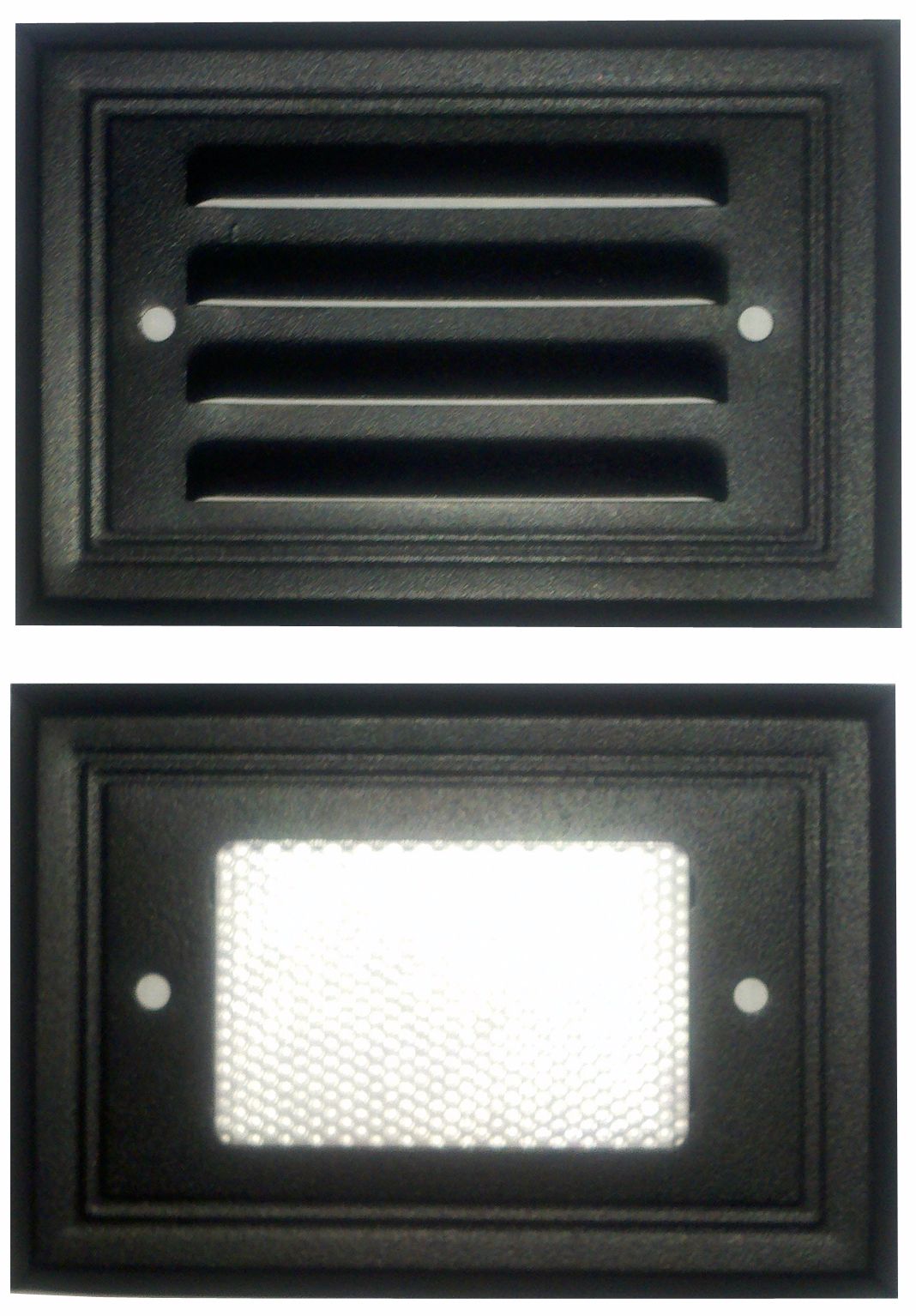Black Finish 7-Watt Outdoor Deck Light
