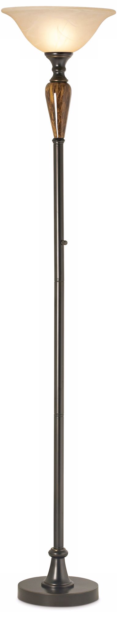 Princeton Bronze Torchiere Floor Lamp