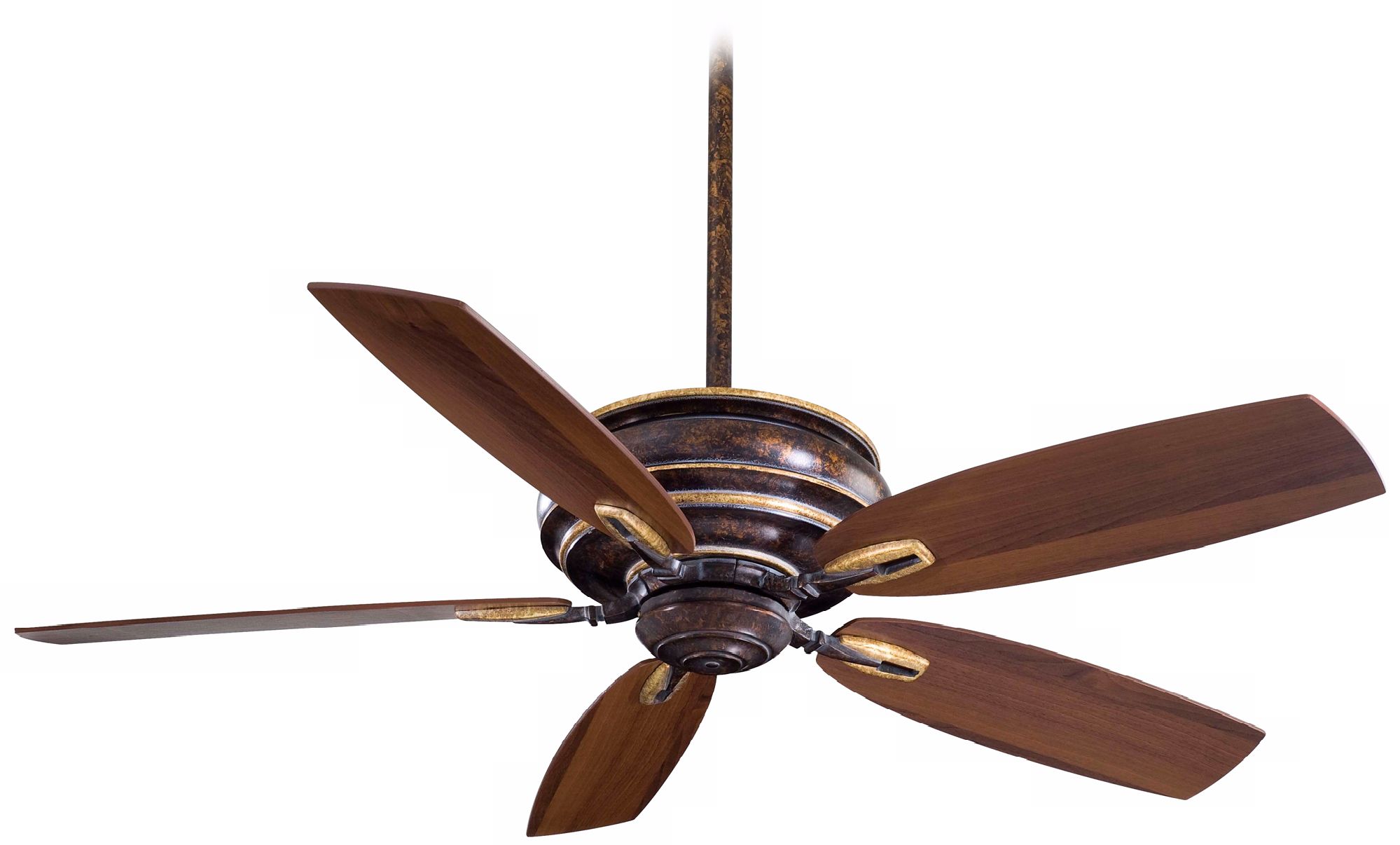 54" Minka Aire Timeless Mottled Copper Ceiling Fan
