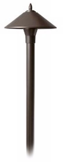 Aged Brass Finish Halogen Landscape Light