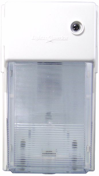 White Dusk to Dawn 105 High Outdoor Wall Light R1437