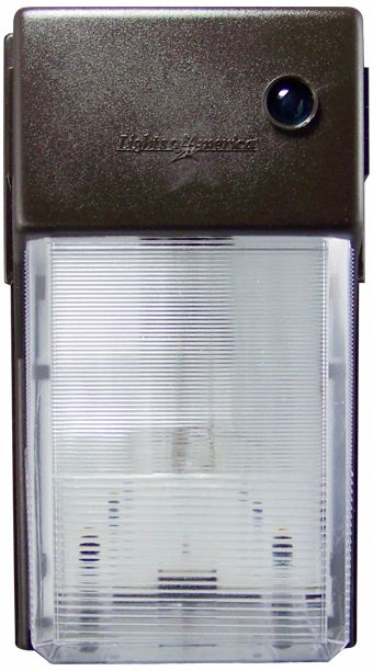 Bronze 10.5" High High Pressure Sodium Wall Light