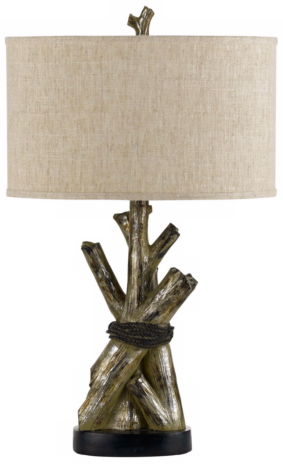 Woody Tree Trunks Rustic Table Lamp