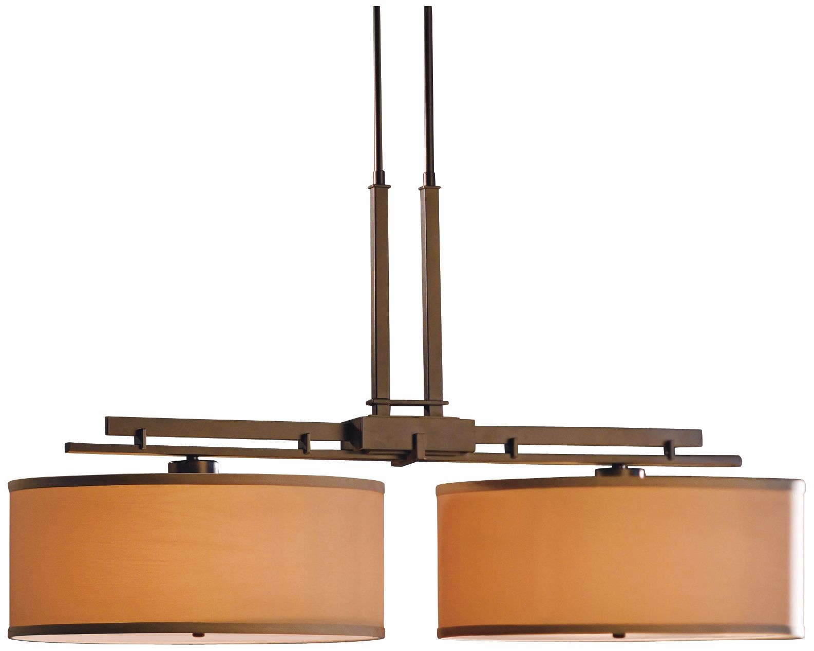 Hubbardton Forge Trestle Dark Smoke Downlight Chandelier