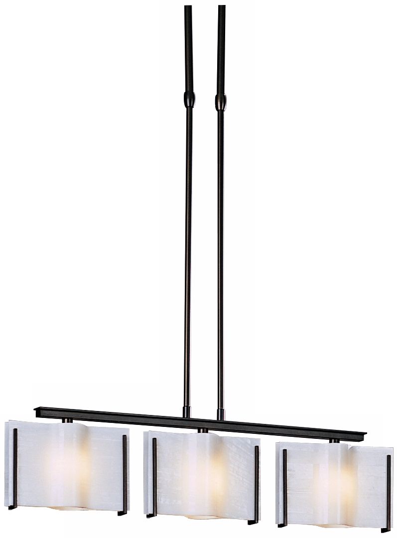 Hubbardton Forge Exos Wave 25 1/2" Wide Chandelier