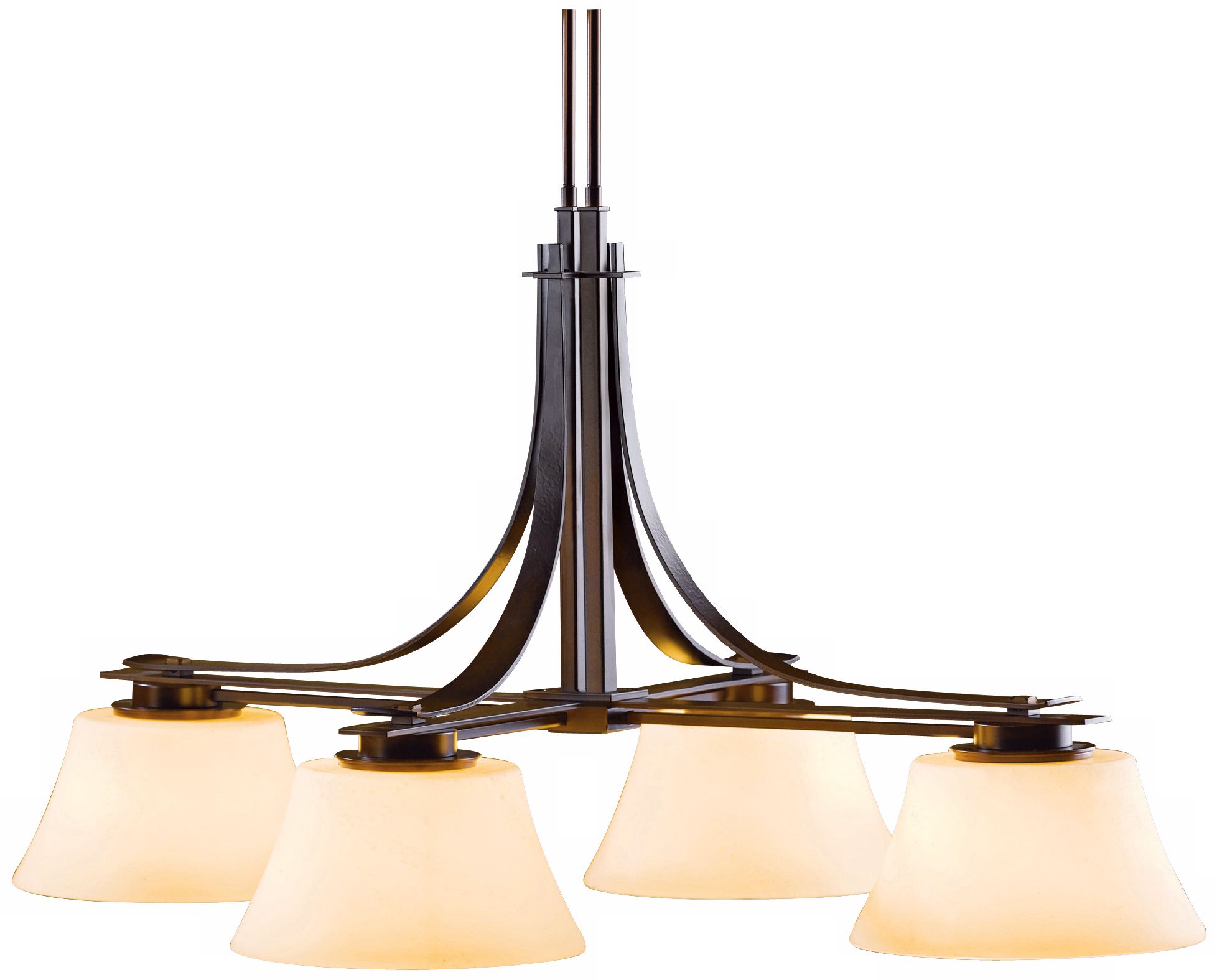 Hubbardton Forge Modern Praire 4 Light Chandelier