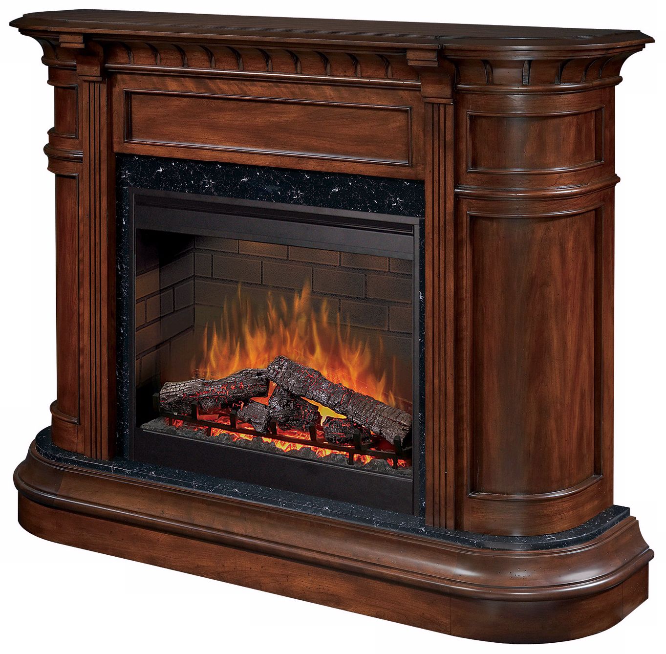 Dimplex Carlyle Walnut Electric Fireplace