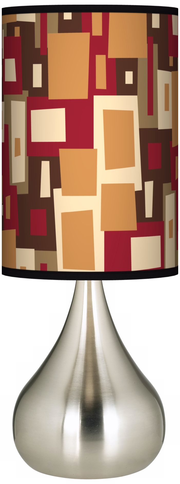 Earth Palette Giclee Big Kiss Table Lamp