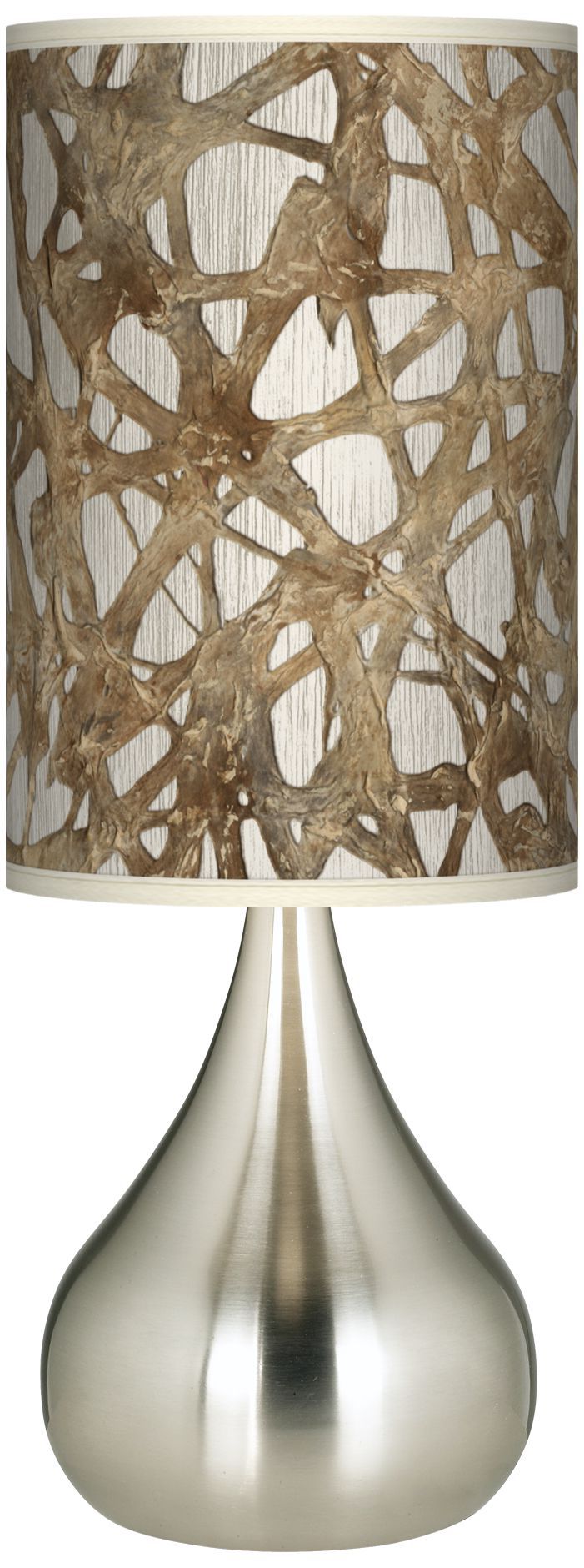 Organic Nest Giclee Big Kiss Table Lamp