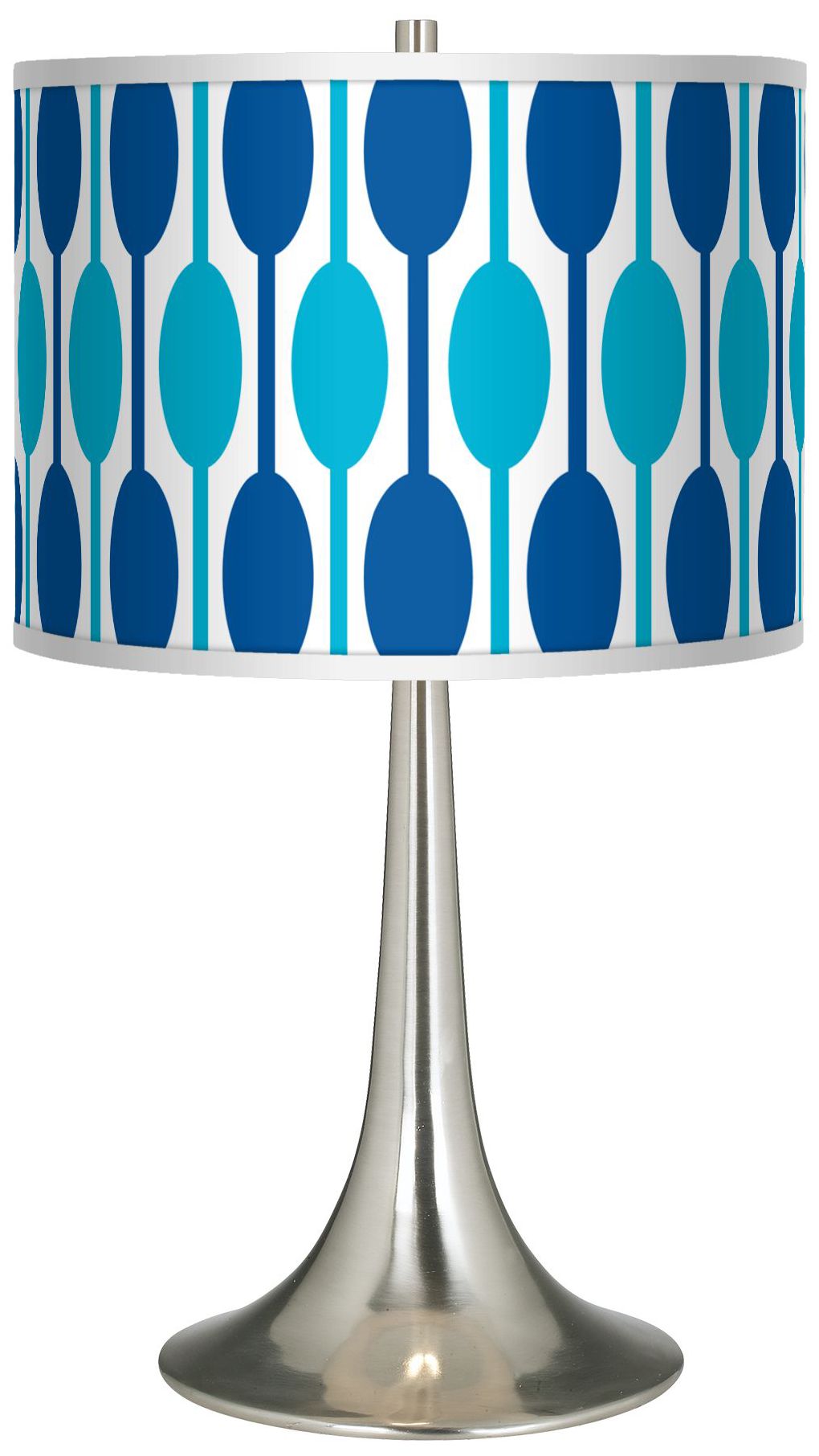 Jet Set Giclee Trumpet Table Lamp