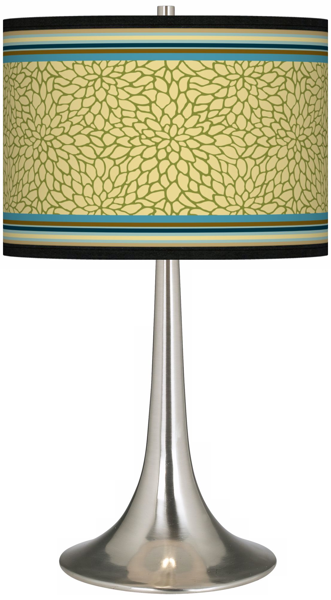 Stacy Garcia Kiwi Tini Florence Giclee Trumpet Table Lamp