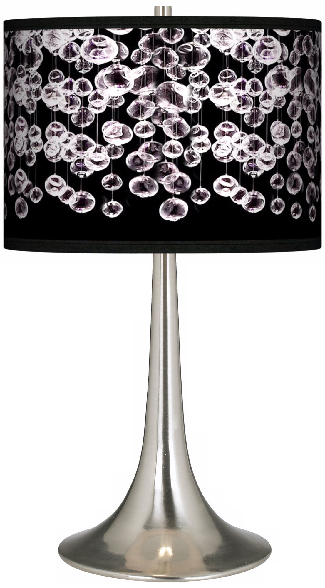 Shimmer Giclee Trumpet Table Lamp
