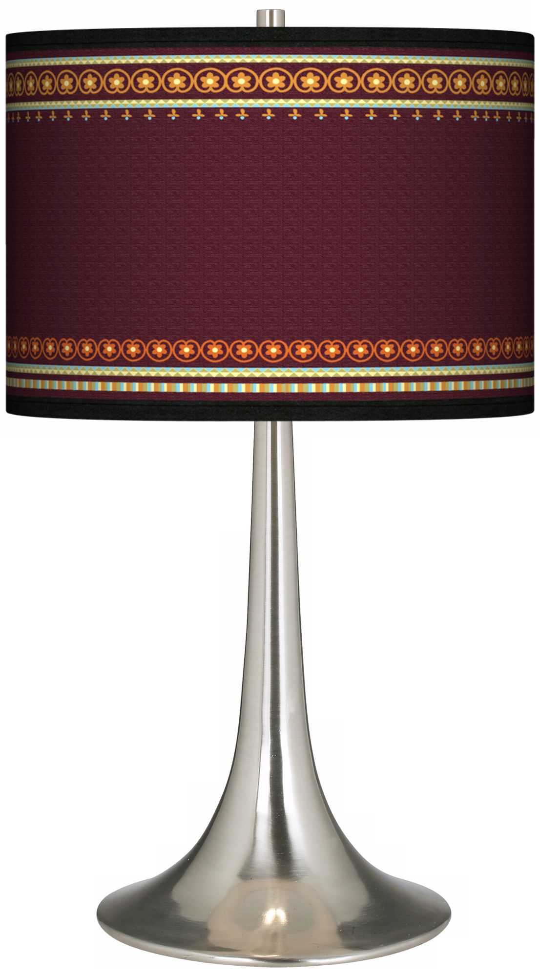 Stacy Garcia Ebro Garnet Giclee Trumpet Table Lamp