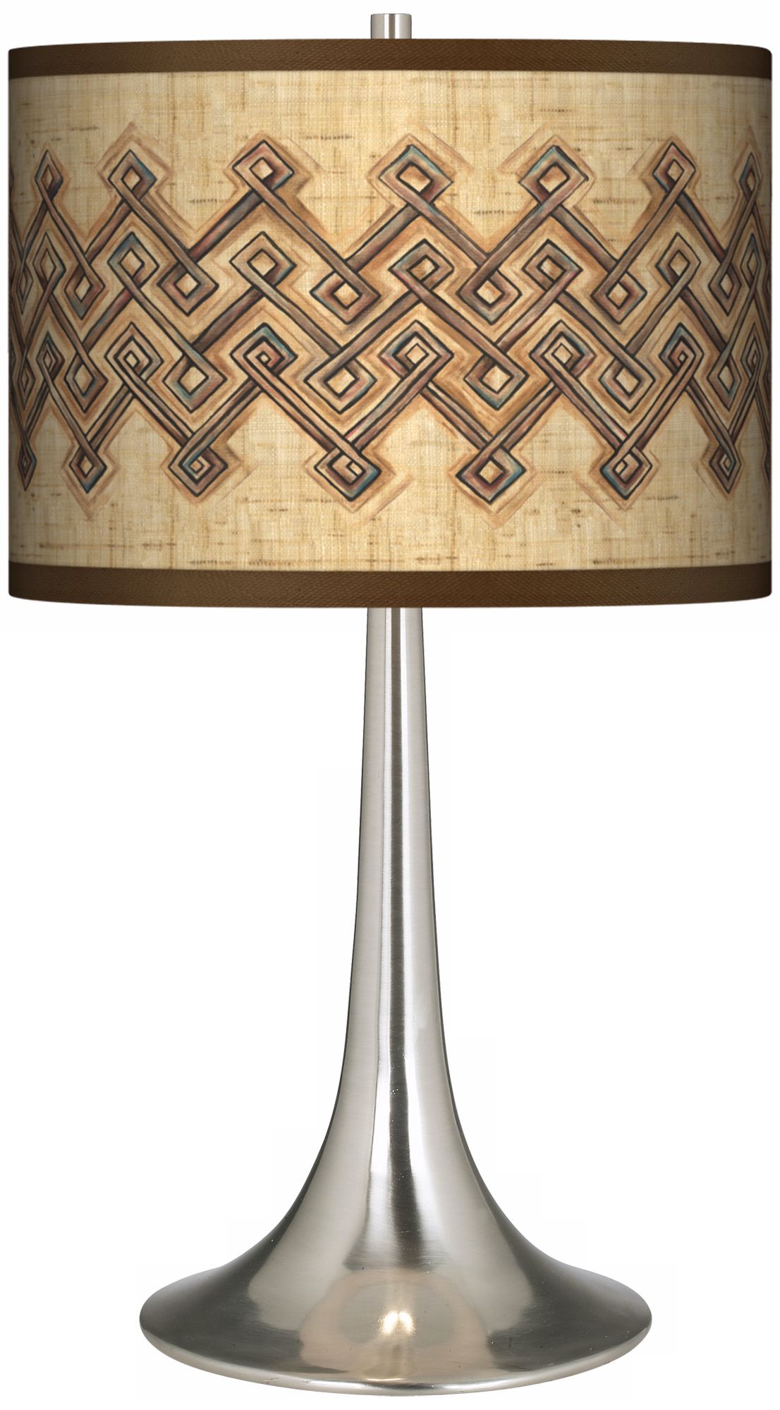 Corinthia Giclee Trumpet Table Lamp