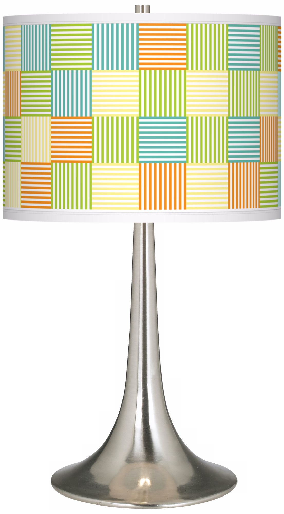 Pixel Light Giclee Trumpet Table Lamp