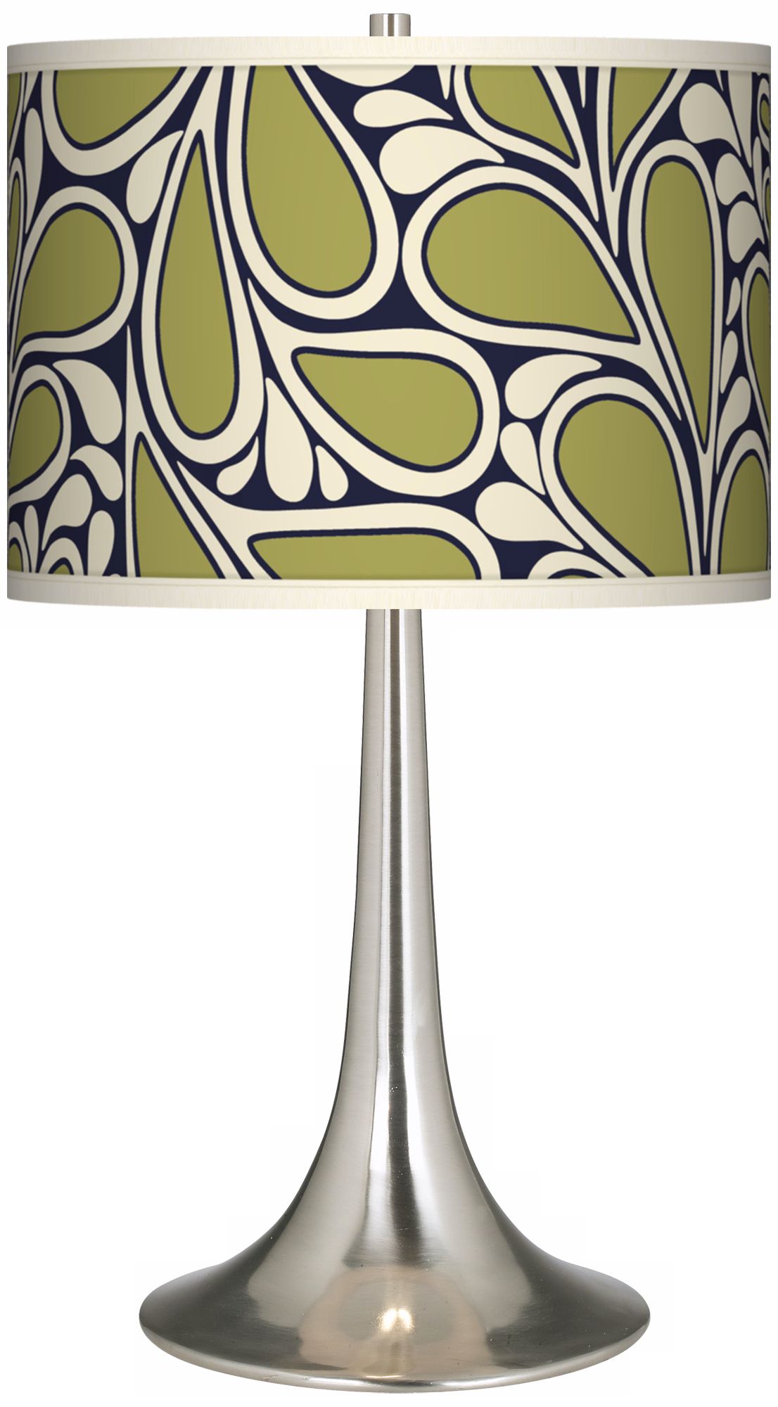 Stacy Garcia Rain Metal Giclee Trumpet Table Lamp