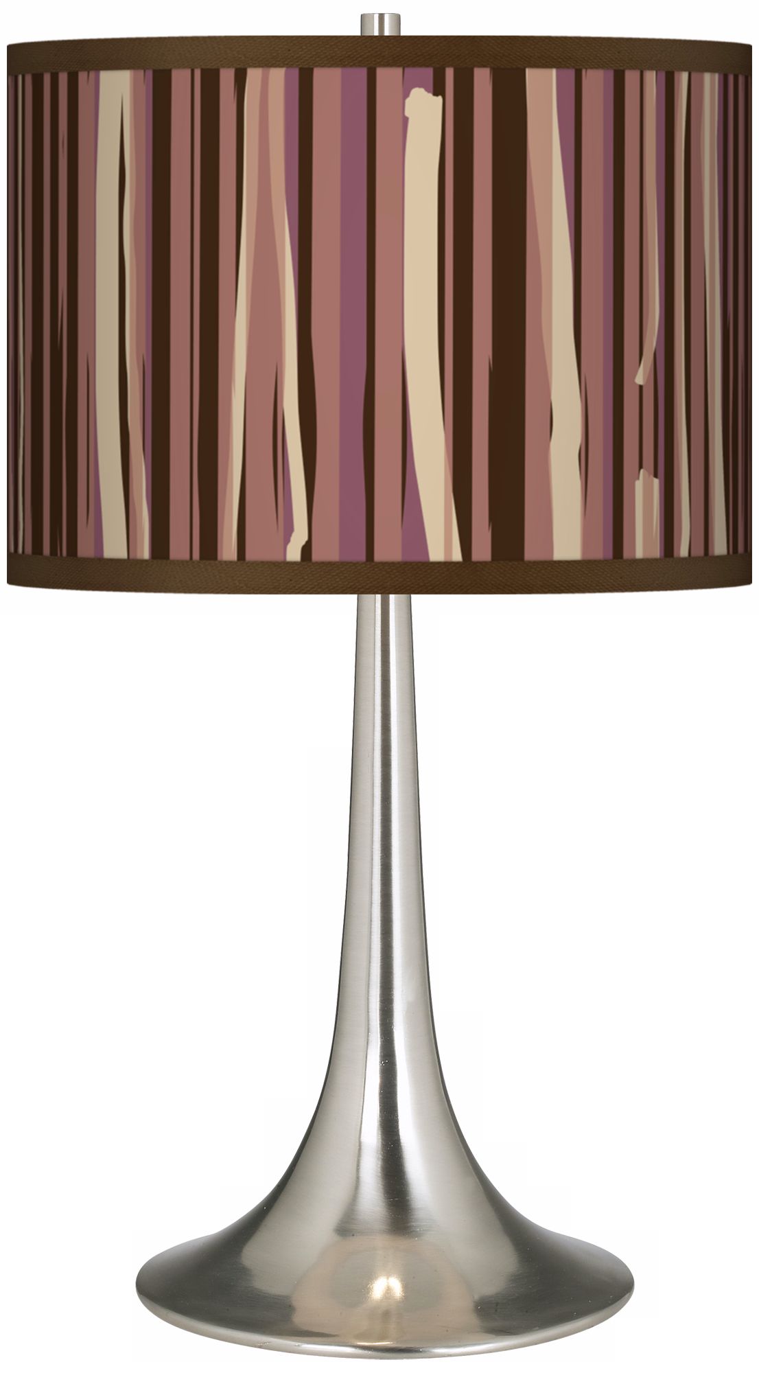 Kalahari Lines Giclee Trumpet Table Lamp