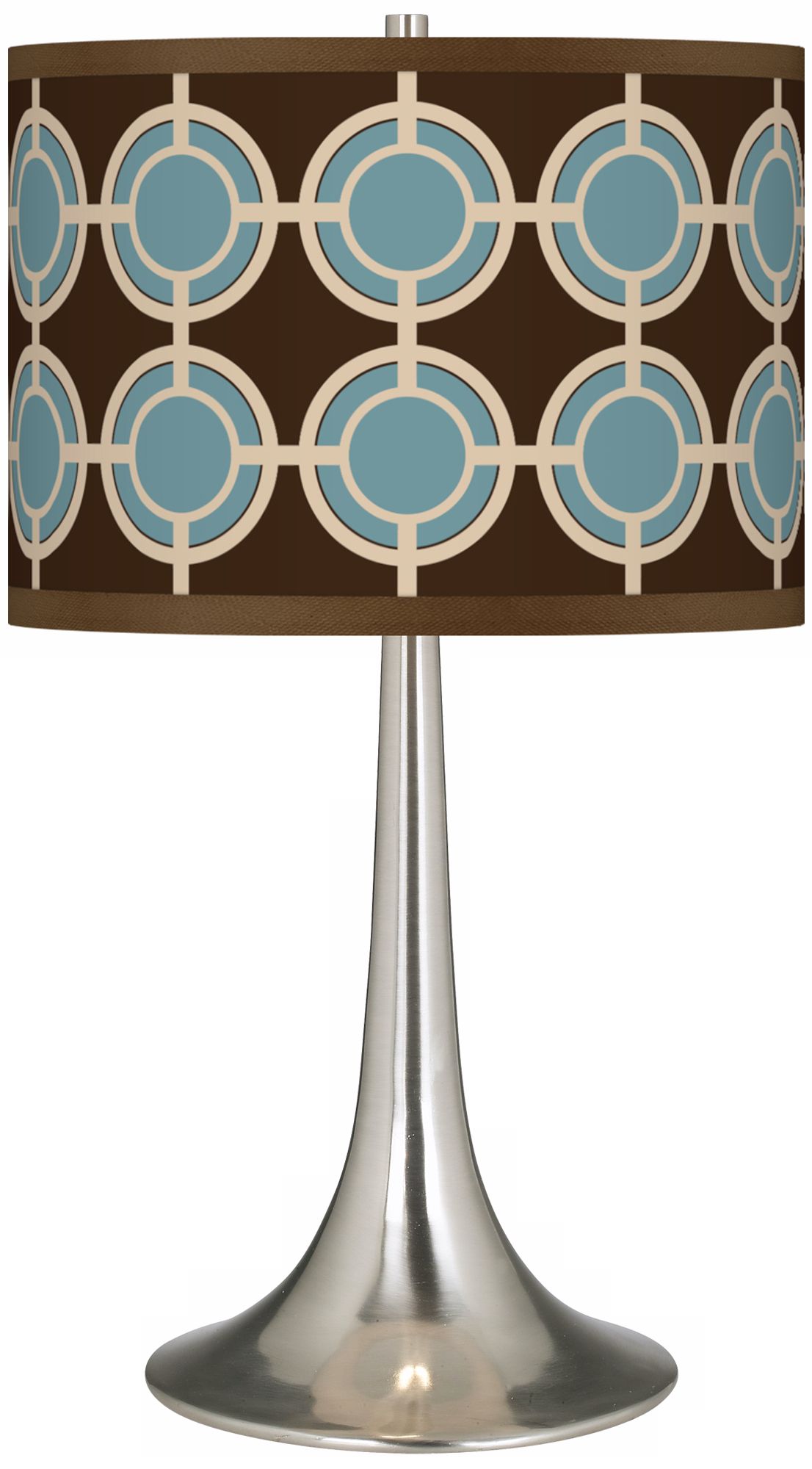 Stacy Garcia Porthole Giclee Trumpet Table Lamp