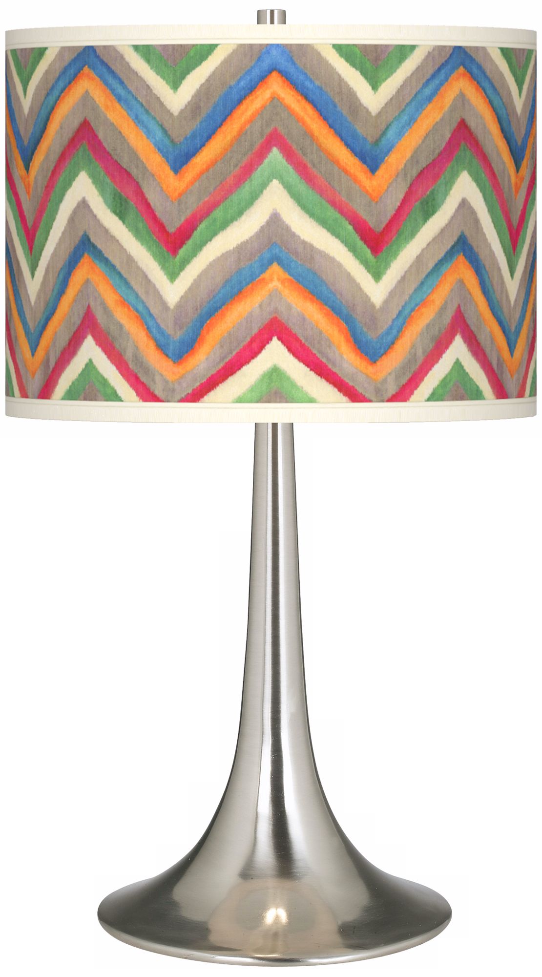 Canyon Waves Giclee Trumpet Table Lamp