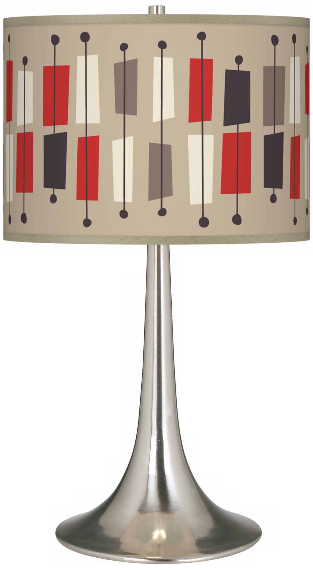 Bounce Giclee Trumpet Table Lamp