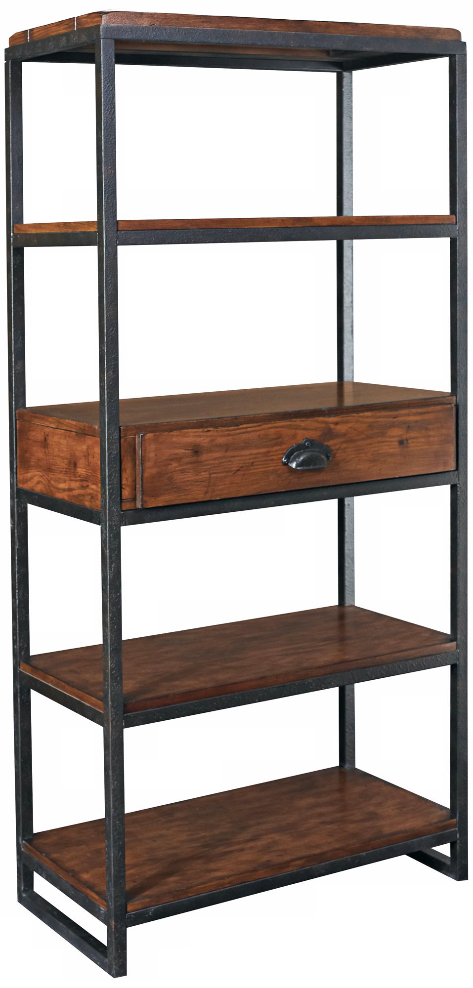 Baja Distressed Finish 65" High Etagere